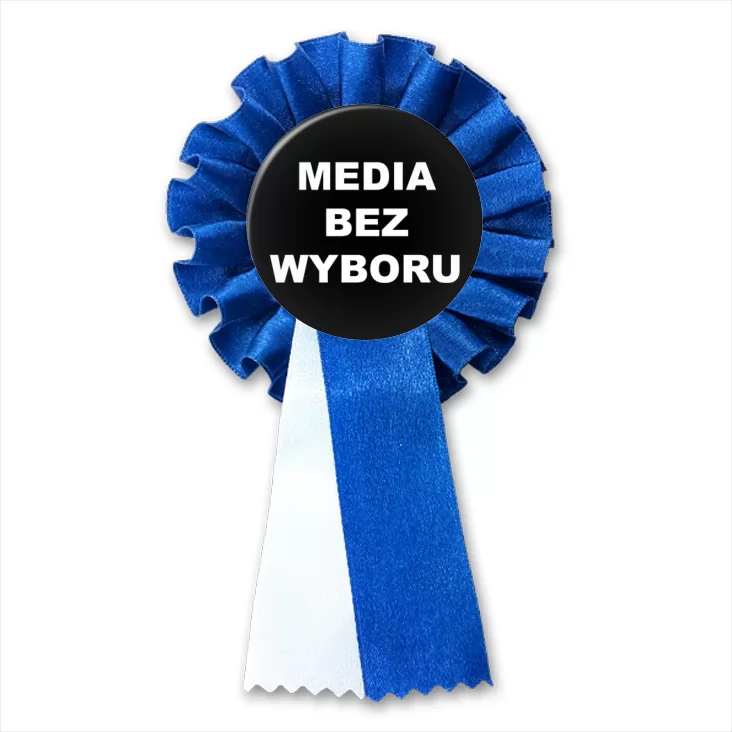 przypinka kotylion Media bez wyboru