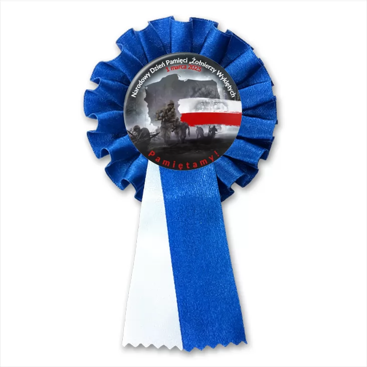 przypinka kotylion Żołnierze Niezłomni
