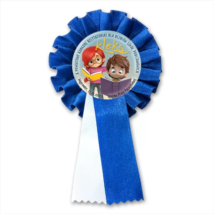 przypinka kotylion Kleks 2021