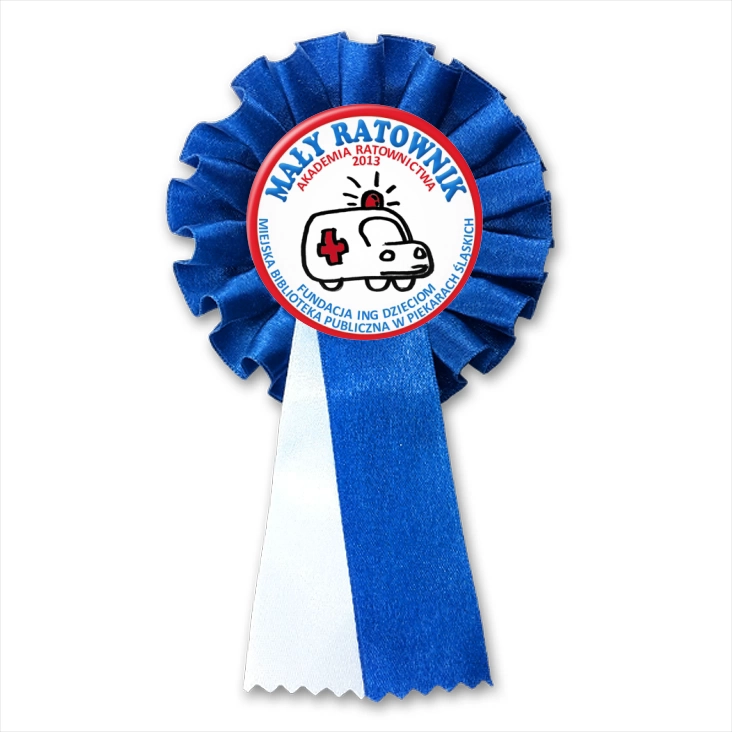 przypinka kotylion Mały Ratownik