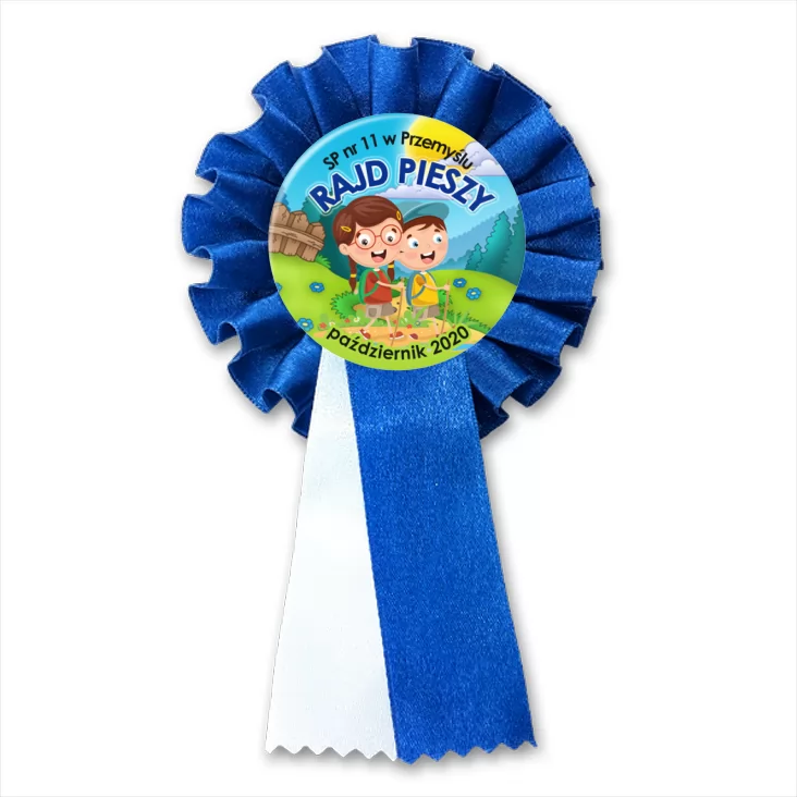przypinka kotylion Rajd pieszy SP nr 11 w Przemyślu
