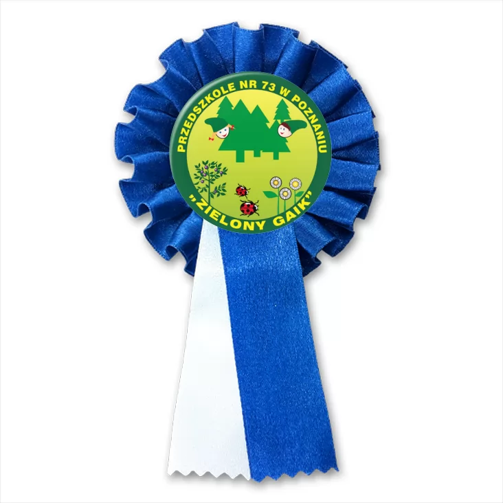 przypinka kotylion Przedszkole nr 73 w Poznaniu 