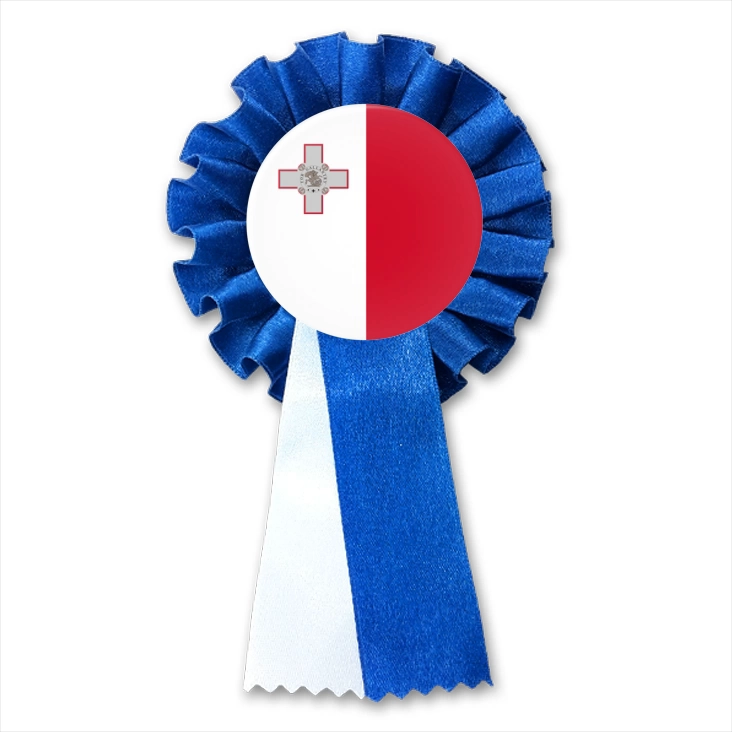 przypinka kotylion Flaga Malta