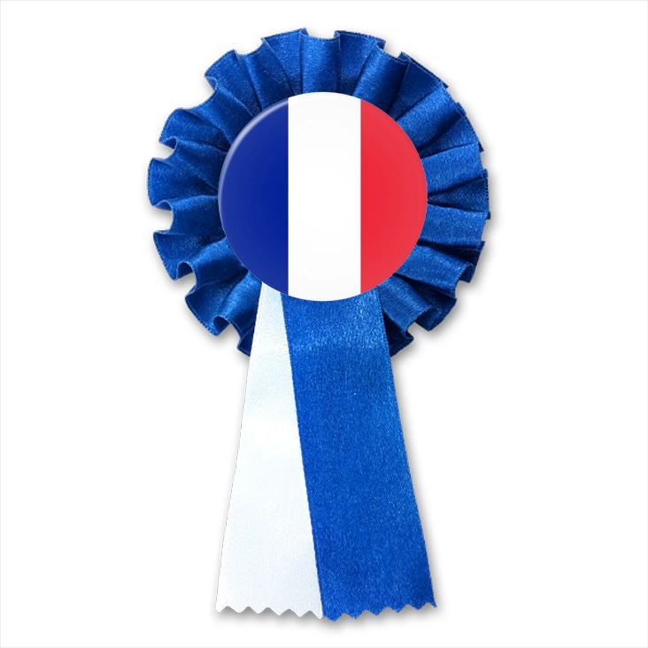 przypinka kotylion Flaga Francja