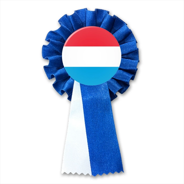 przypinka kotylion Flaga Luxemburg