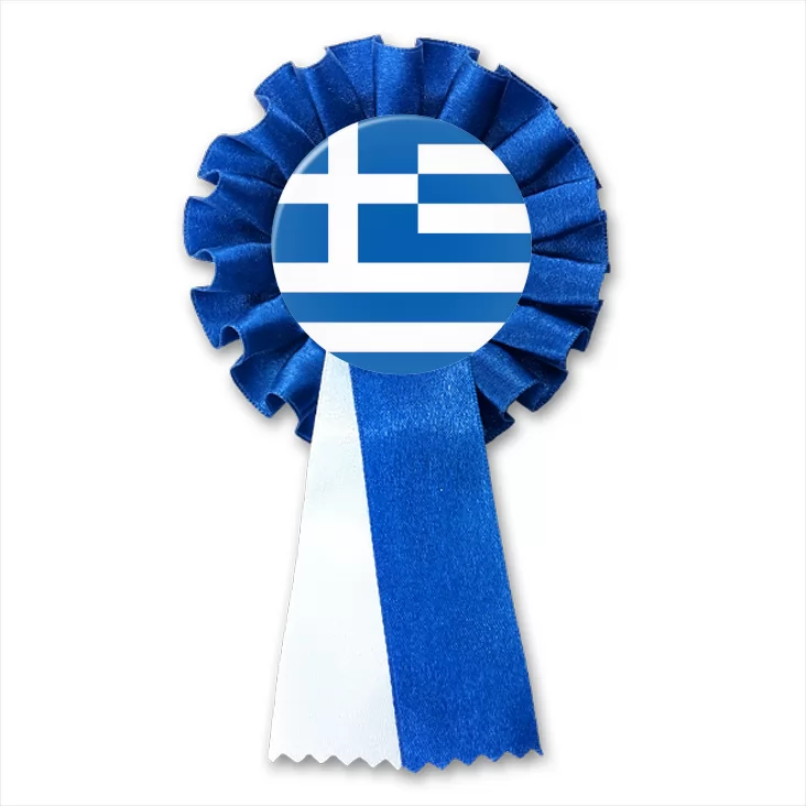 przypinka kotylion Flaga Grecja
