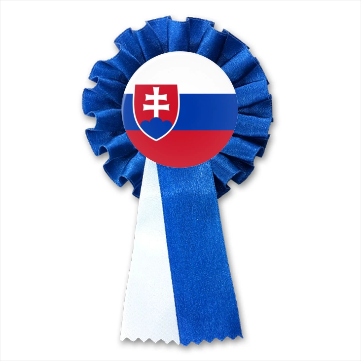 przypinka kotylion Flaga Słowacja