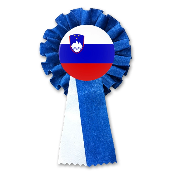 przypinka kotylion Flaga Słowenia