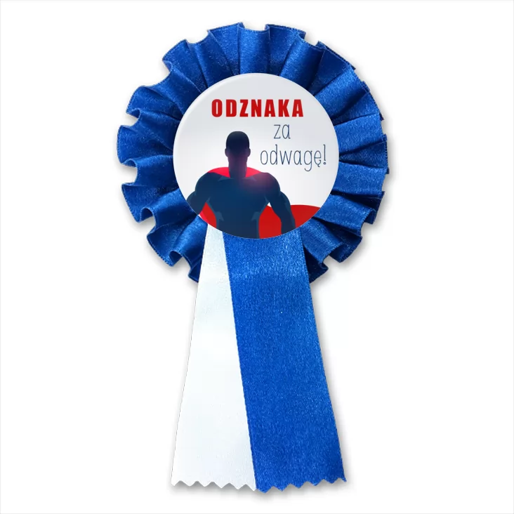 przypinka kotylion Odznaka za odwagę