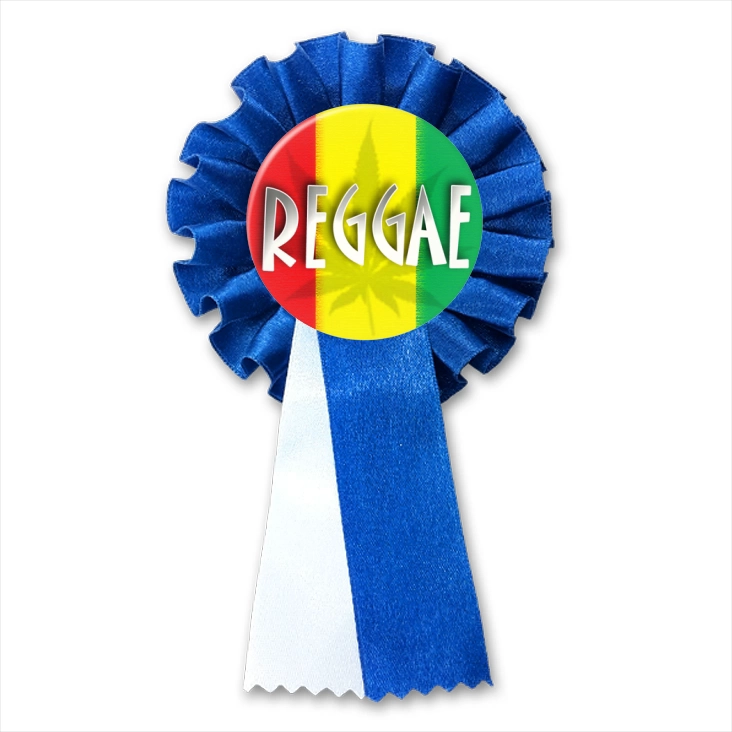 przypinka kotylion Reggae