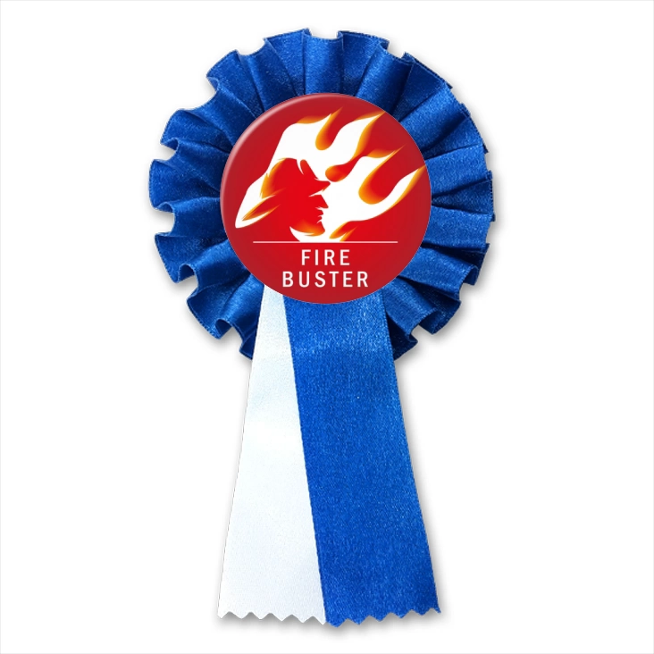 przypinka kotylion Fire buster