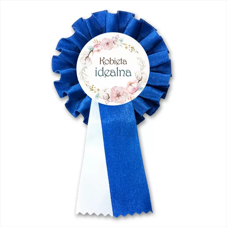 przypinka kotylion Kobieta idealna