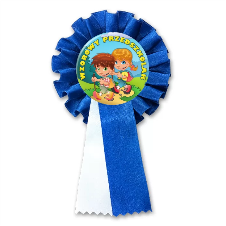przypinka kotylion Wzorowy Przedszkolak