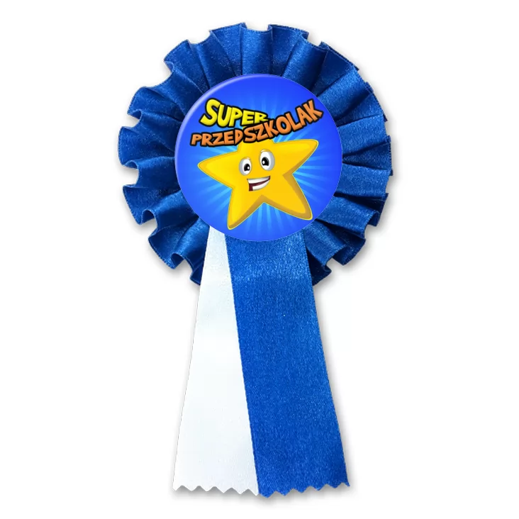 przypinka kotylion Super Przedszkolak