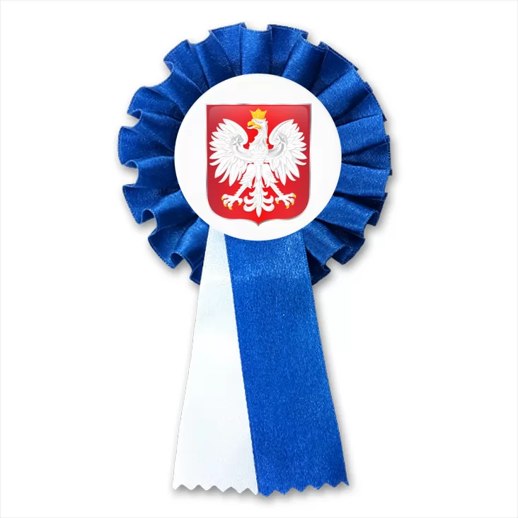 przypinka kotylion Godło Polski