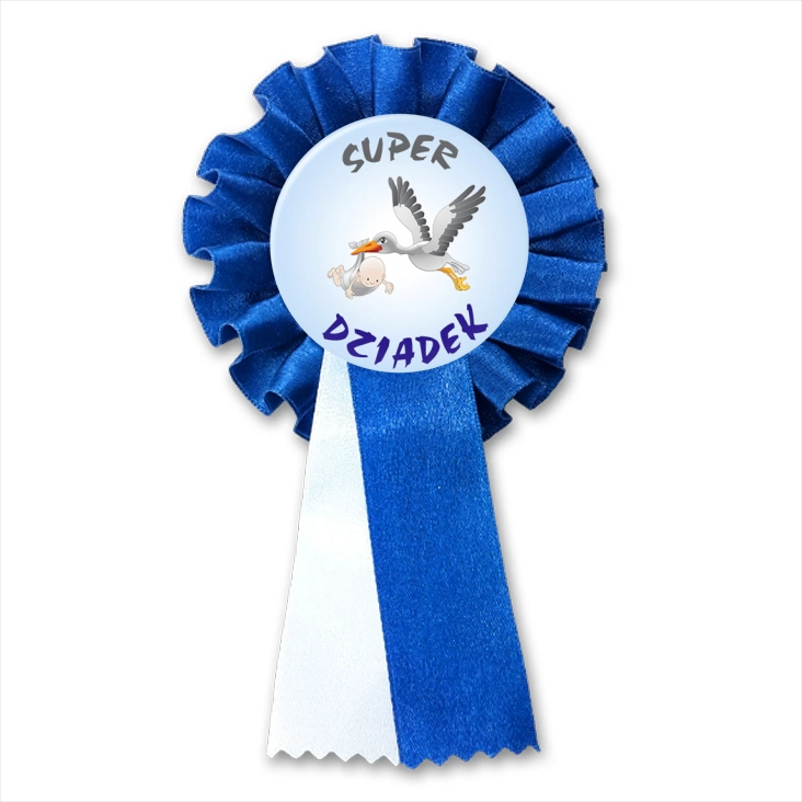 przypinka kotylion Super Dziadek