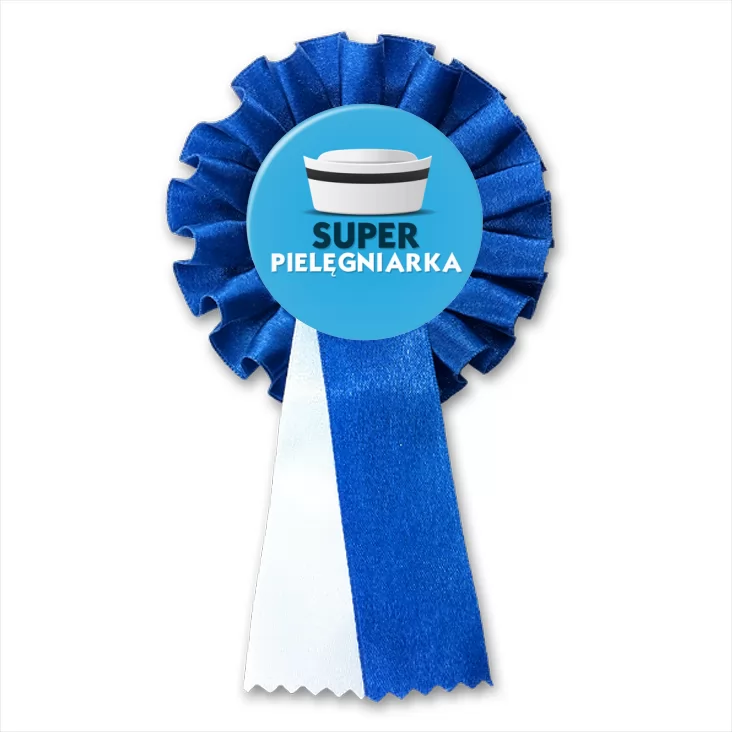 przypinka kotylion Super pielęgniarka