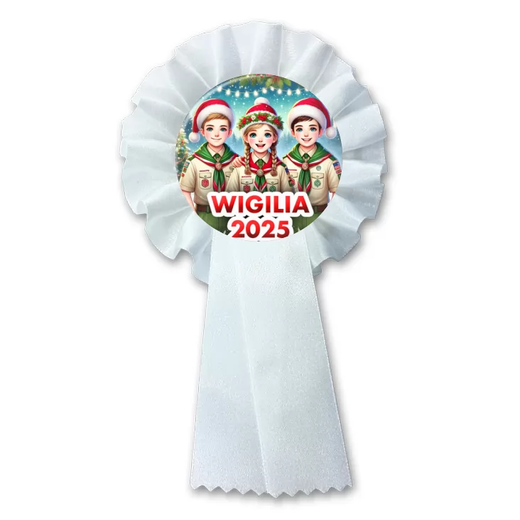 przypinka kotylion Harcerska wigilia