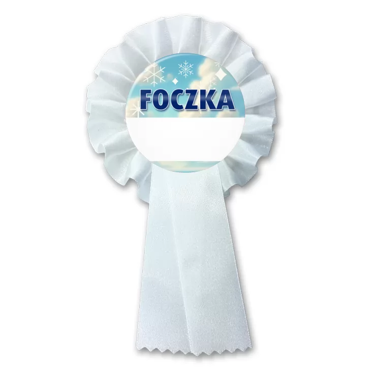 przypinka kotylion Idenftyfikator foczka
