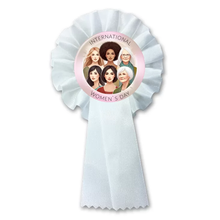 przypinka kotylion International Women`s Day