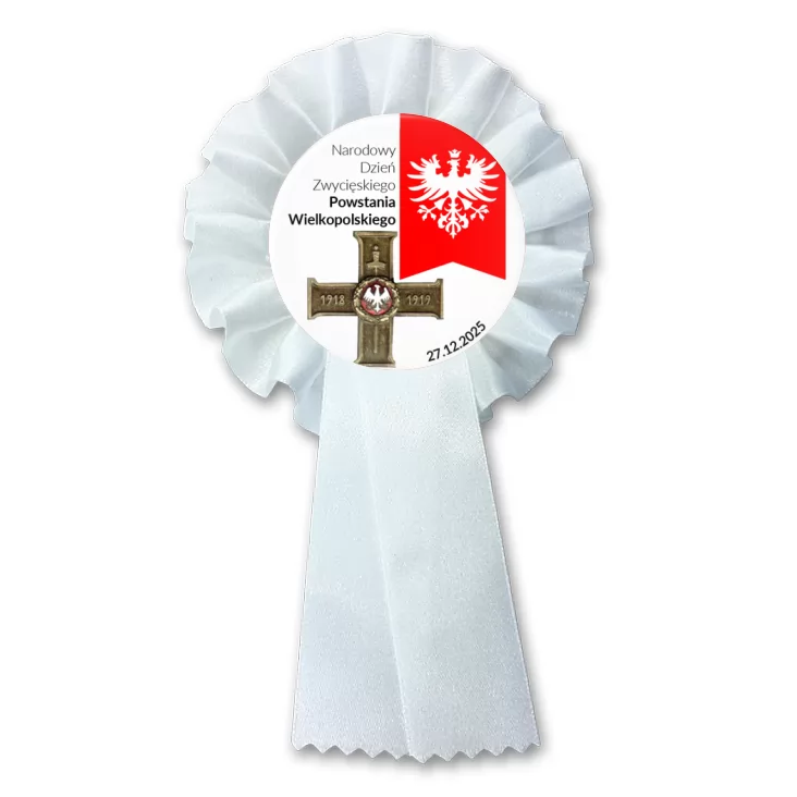 przypinka kotylion Krzyż Powstania Wielkopolskiego