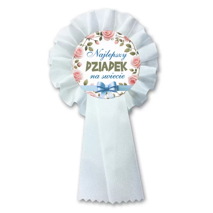 przypinka kotylion Najlepszy dziadek