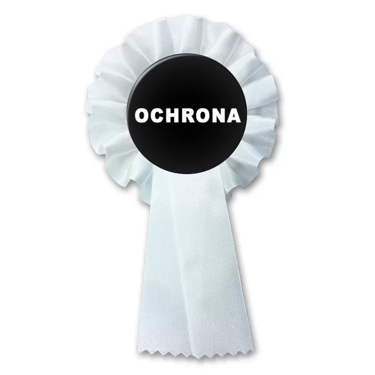przypinka kotylion Ochroniarz