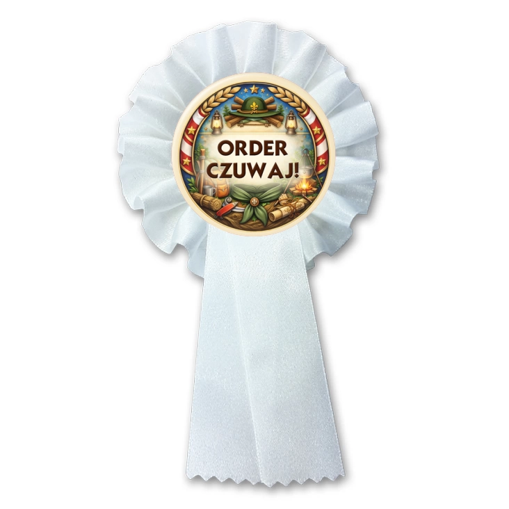 przypinka kotylion Order Czuwaj