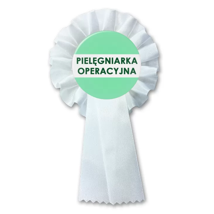 przypinka kotylion Pielęgniarka operacyjna