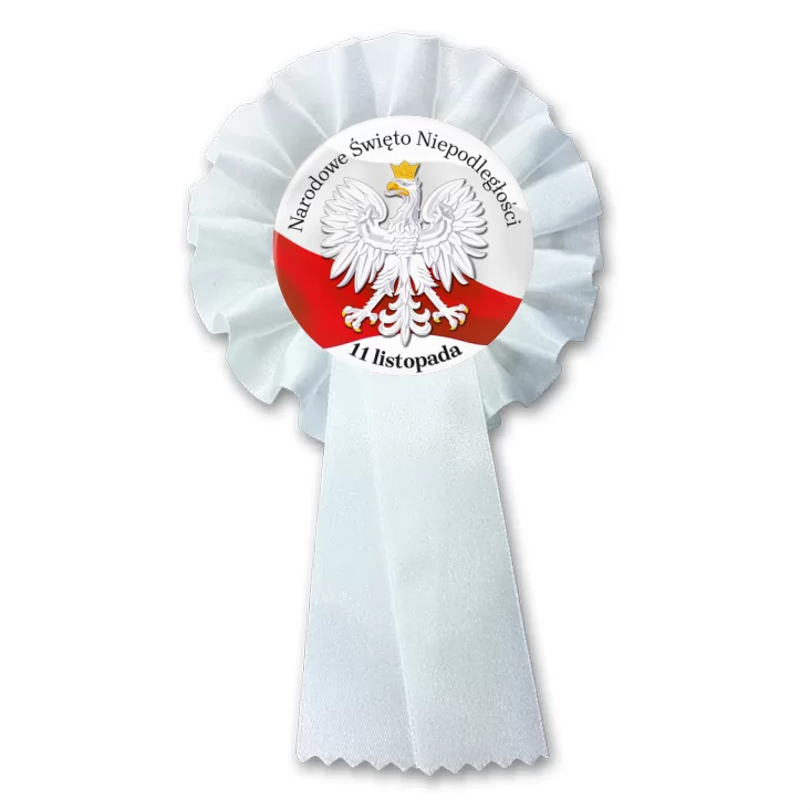 przypinka kotylion 11 listopada Narodowe Święto Niepodległości