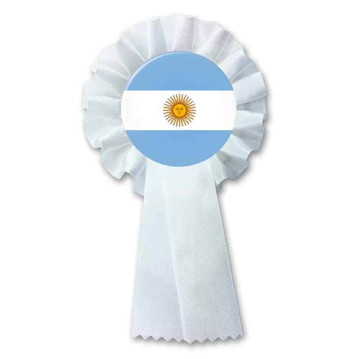 przypinka kotylion Argentyna