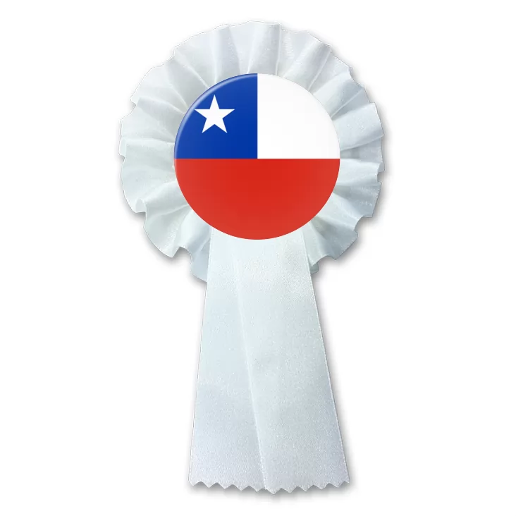 przypinka kotylion Chile