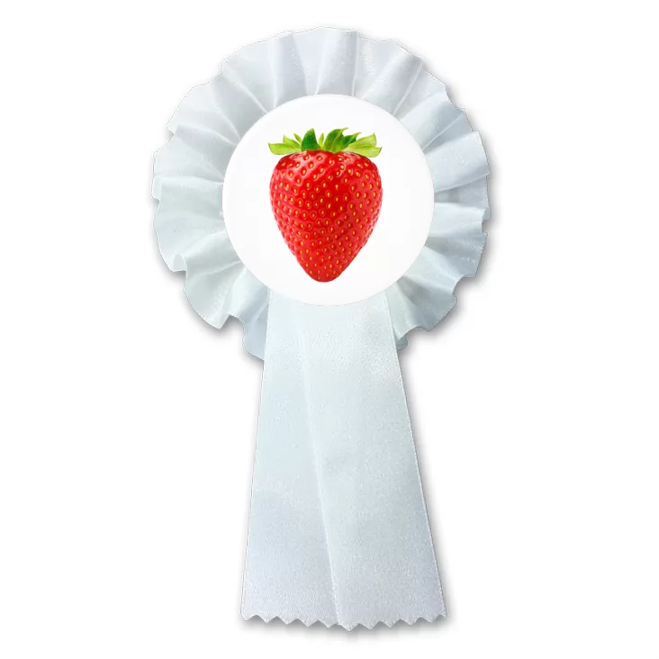 przypinka kotylion Czerwona truskawka