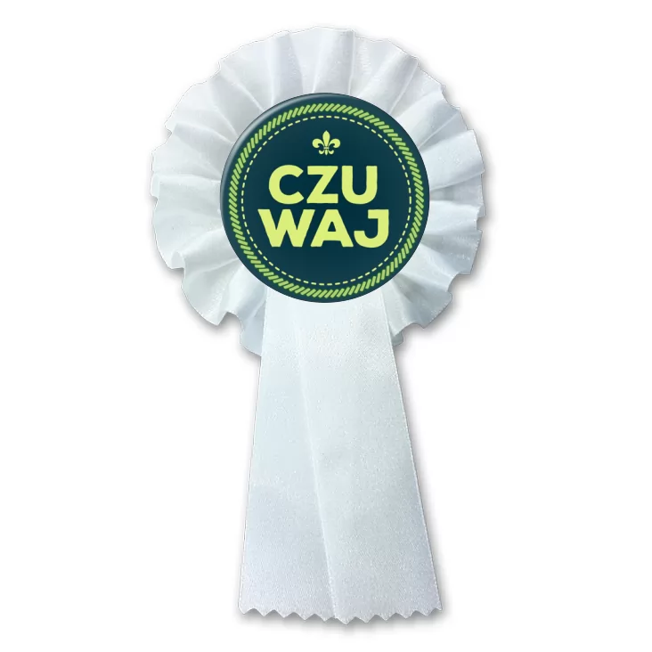 przypinka kotylion Czuwaj