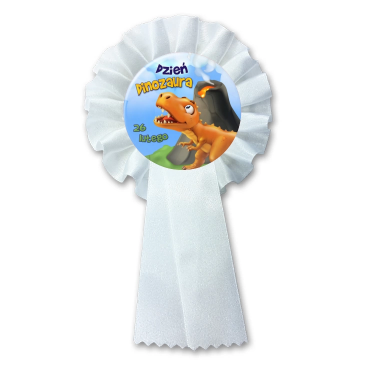 przypinka kotylion Dzień Dinozaura