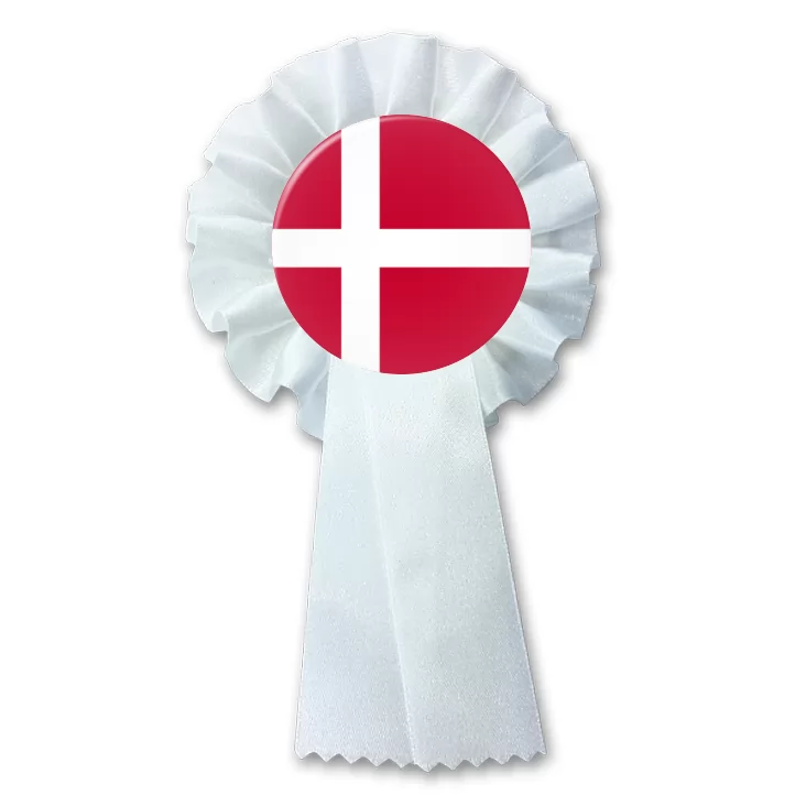 przypinka kotylion Flaga Dania