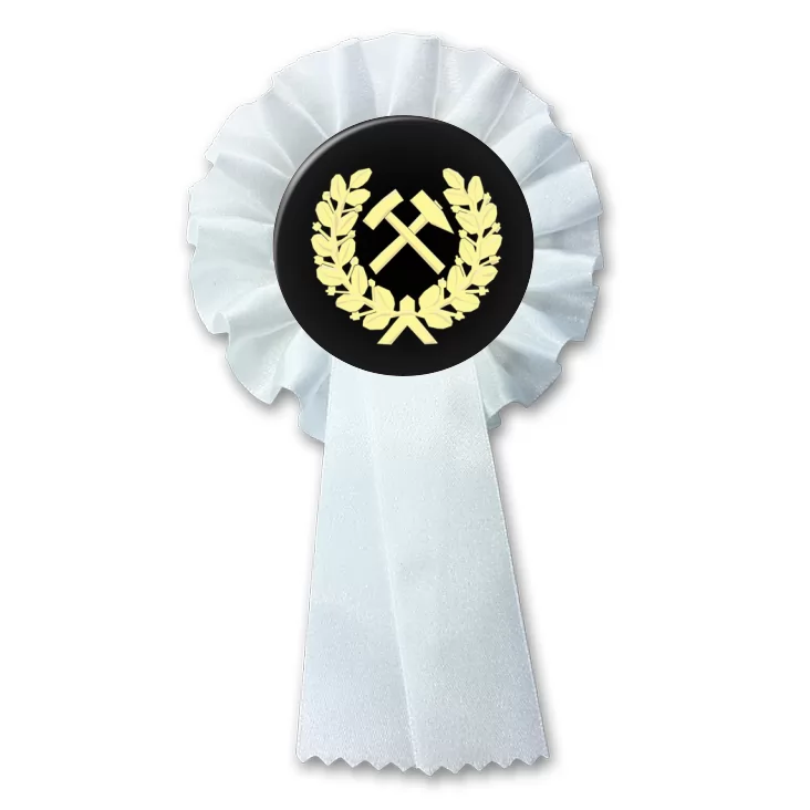 przypinka kotylion Godło górnicze