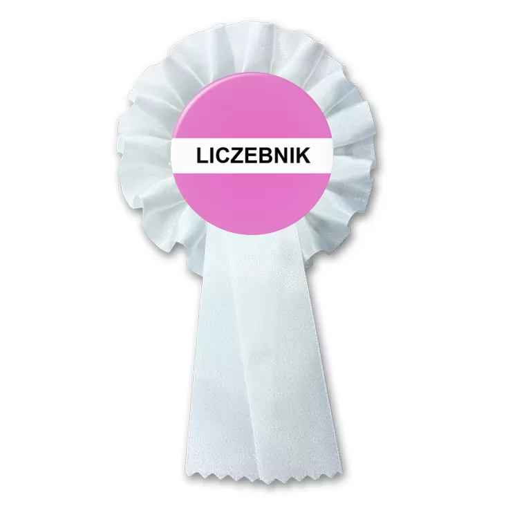 przypinka kotylion Gramatyka liczebnik