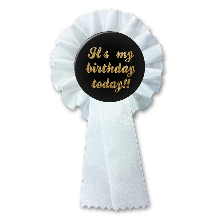 przypinka kotylion It`s my birthday today