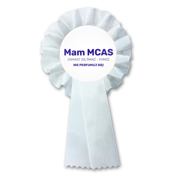 przypinka kotylion Mam MCAS