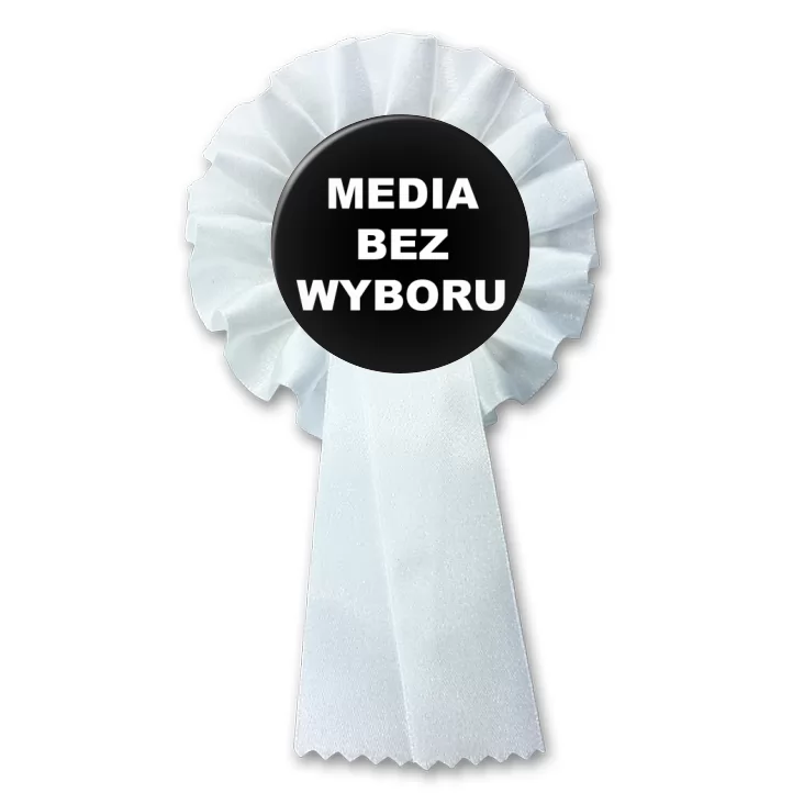 przypinka kotylion Media bez wyboru