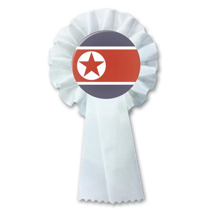 przypinka kotylion nkorea