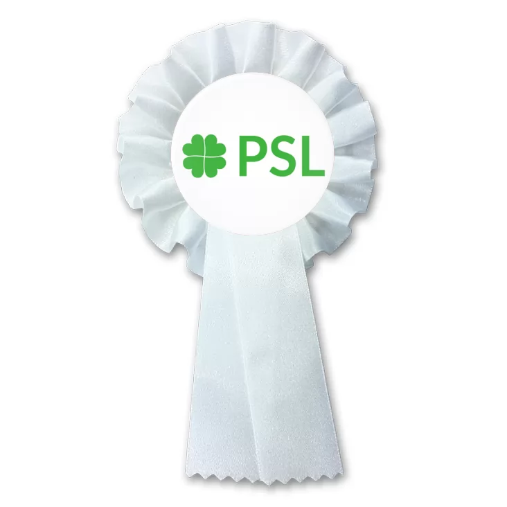 przypinka kotylion Polskie Stronnictwo Ludowe PSL
