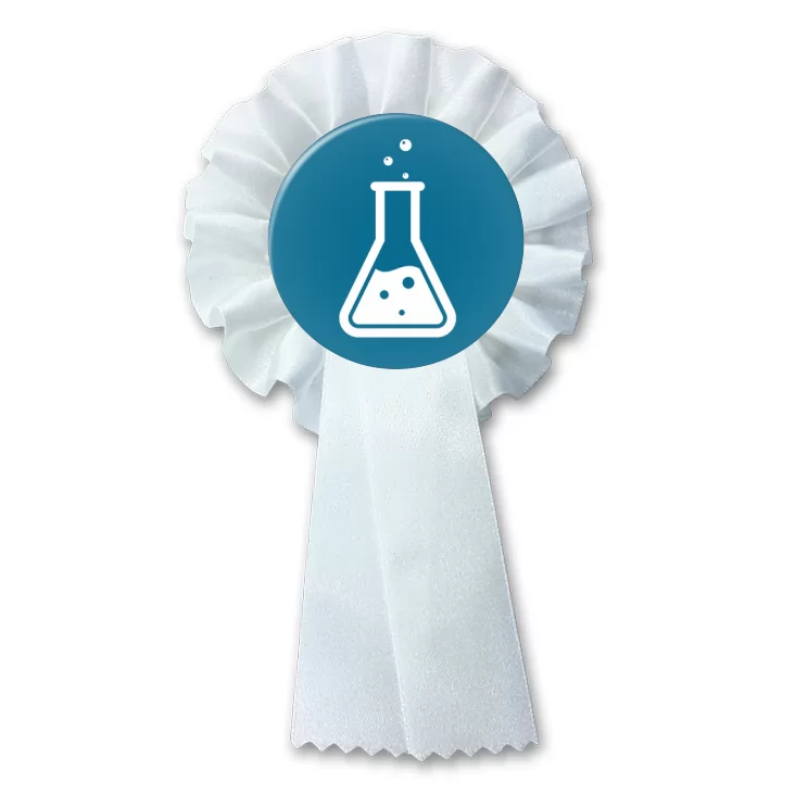 przypinka kotylion Sprawność chemik