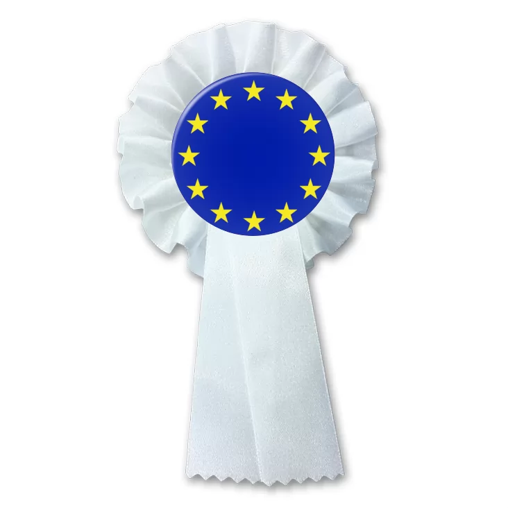 przypinka kotylion Unia Europejska Gwiazdki