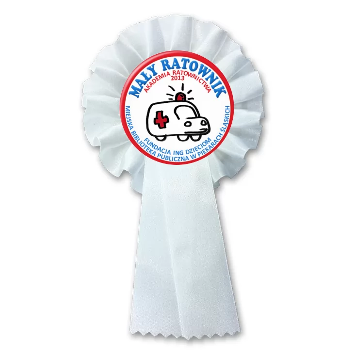 przypinka kotylion Mały Ratownik