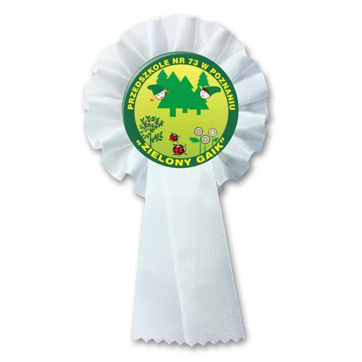 przypinka kotylion Przedszkole nr 73 w Poznaniu 