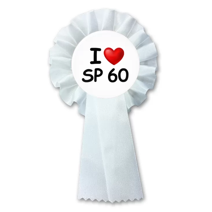 przypinka kotylion I love SP 60