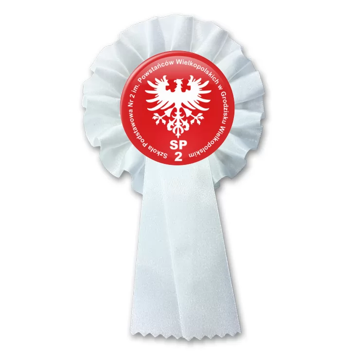 przypinka kotylion SP 2 w Grodzisku Wielkopolskim