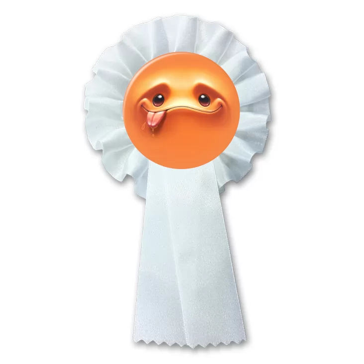 przypinka kotylion Buźka